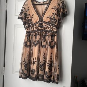 LBD With Nude and Lace